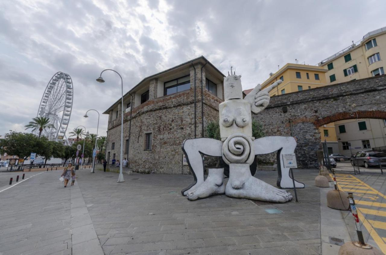 Apartament Joivy Warm Family Flat For 9, Near Porto Antico Genua Zewnętrze zdjęcie